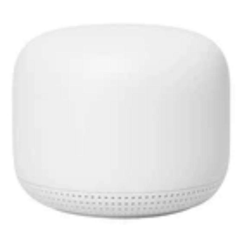 Google Nest WiFi Add-On Point – Mesh Extender for Whole Home Coverage, Dual-Band, Built-in Google Assistant, White