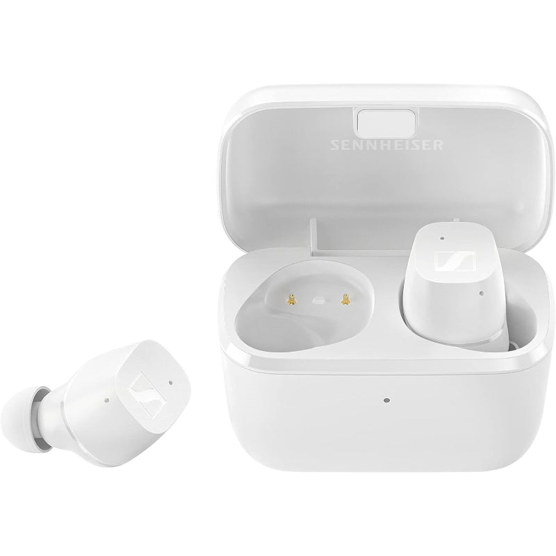 Sennheiser CX True Wireless In-Ear Earphones – Bluetooth Earbuds, Superior Sound, Deep Bass, Long Battery Life, Comfort Fit – White