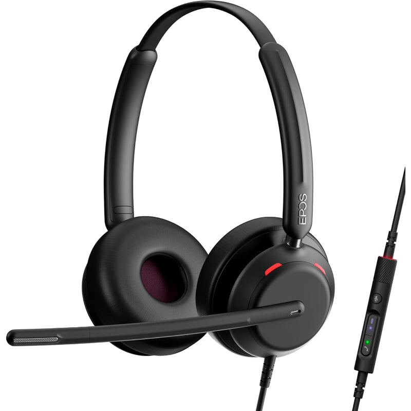 EPOS Impact 760 Wired Headset – Premium Noise-Cancelling Audio, Ultra-Comfort for All-Day Use, Professional Office & Business Headset
