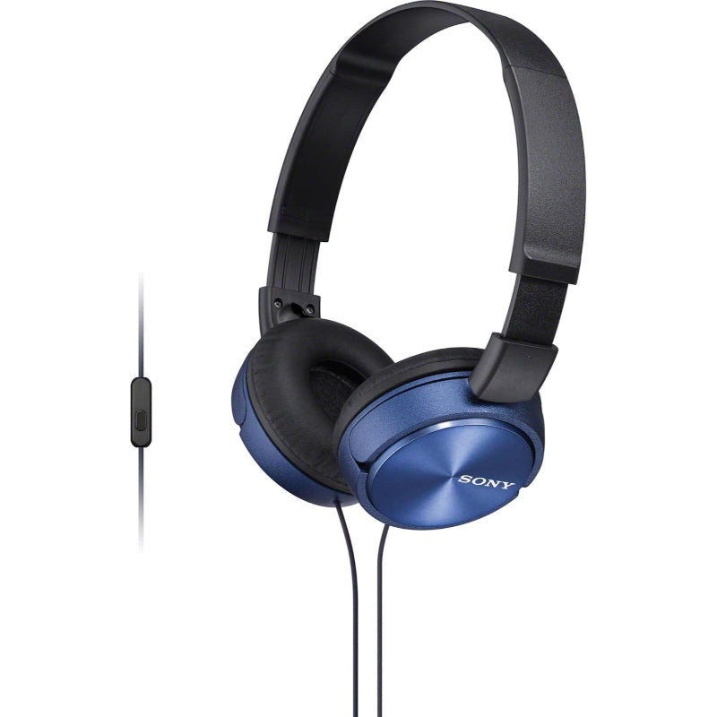 Sony MDR-ZX310AP On-Ear Foldable Headphones – Wired, Lightweight, Comfortable, and Perfect for Music, Calls & Travel