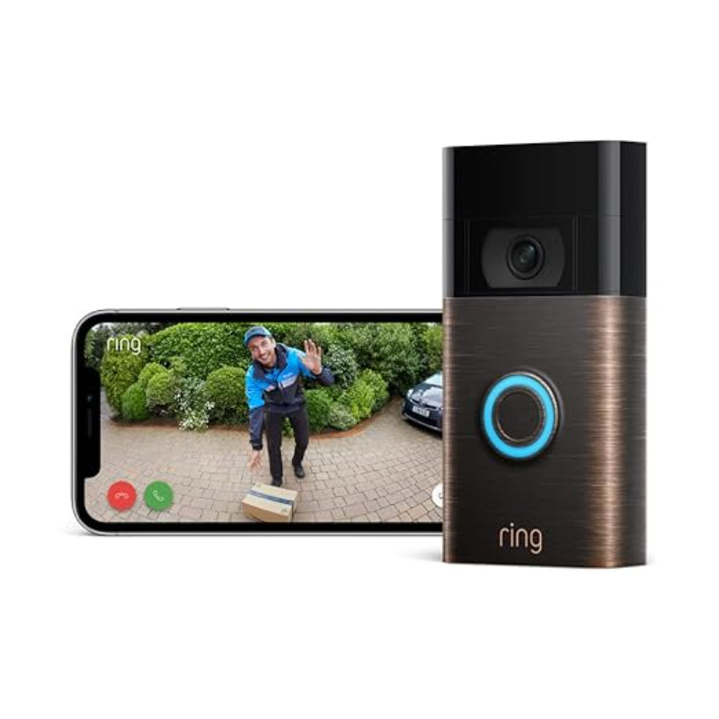 Ring Video Doorbell 2nd Gen – Wireless HD Smart Doorbell with Motion Detection & Two-Way Talk