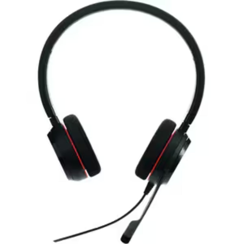 Jabra Evolve 20 Stereo USB Headset | Certified for Microsoft Teams, Skype for Business, VoIP & Softphone Calls
