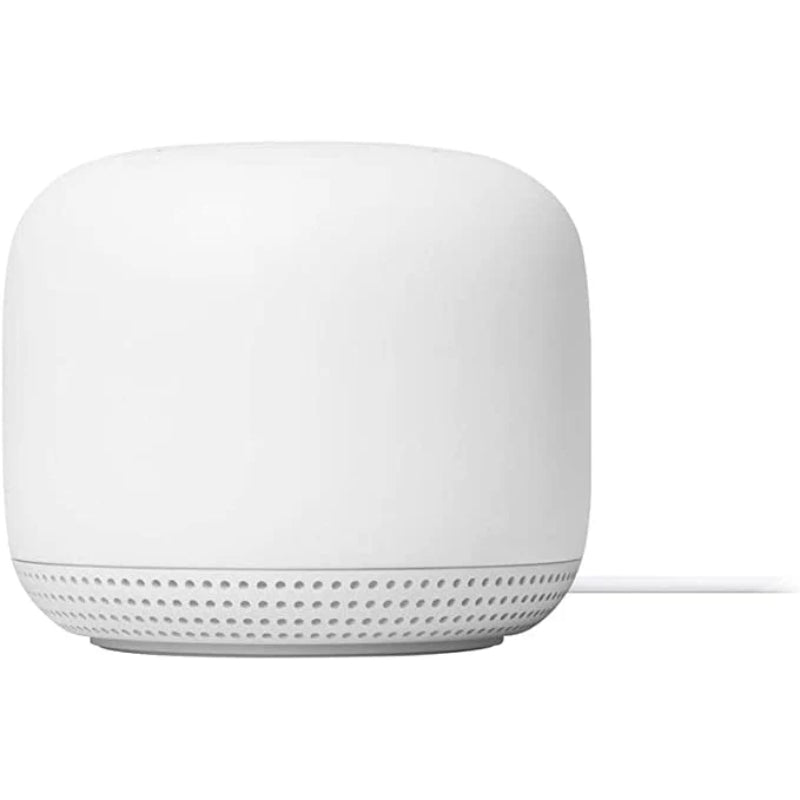 Google Nest WiFi Add-On Point – Mesh Extender for Whole Home Coverage, Dual-Band, Built-in Google Assistant, White