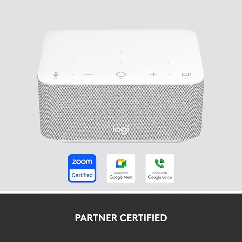 Logi Dock All-in-One USB-C Laptop Docking Station with Speakerphone, Noise-Cancelling Mics, Bluetooth & HDMI – Certified for Zoom, Google Meet & Voice – Graphite, Windows/macOS Compatible