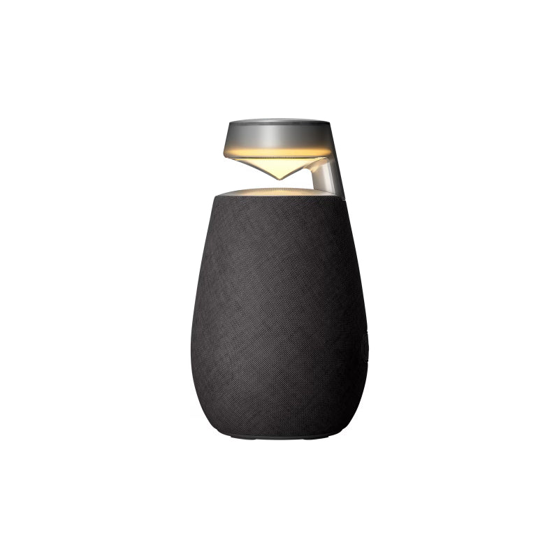 LG XBOOM 360 DX02TBK Portable Bluetooth Wireless Speaker – 360° Sound, Long Battery Life, LED Lighting – Black