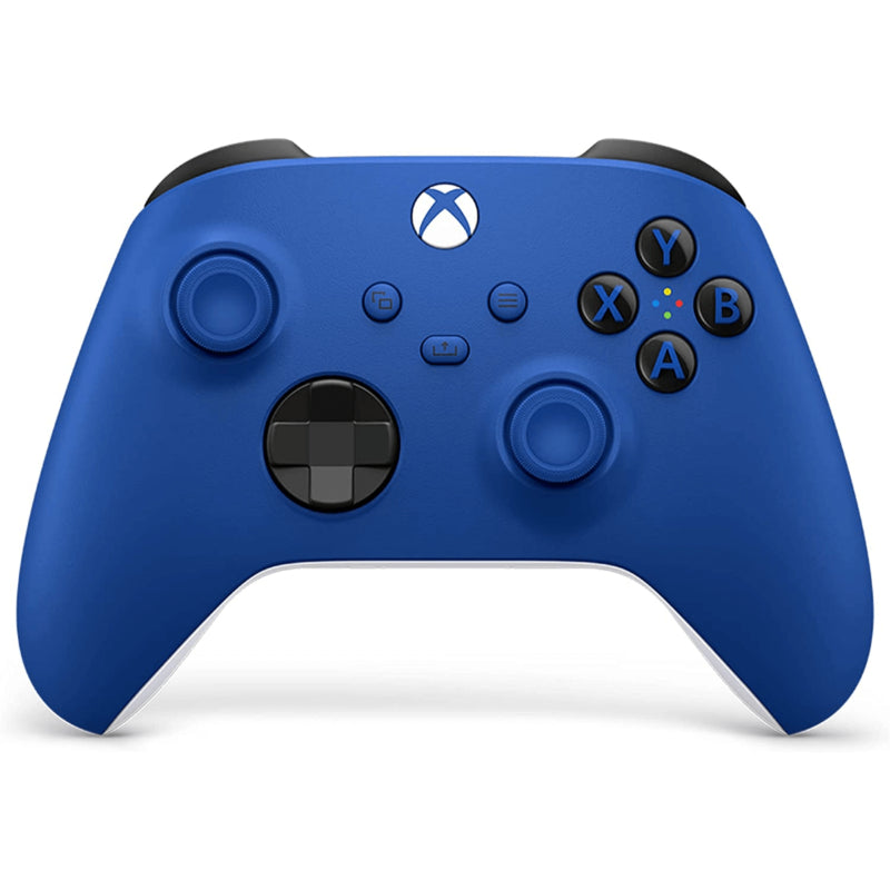 Microsoft Xbox Series X / S Wireless Controller – Shock Blue | Official Xbox Gamepad with Bluetooth, Custom Button Mapping & Hybrid D-Pad – For Xbox & PC Gaming
