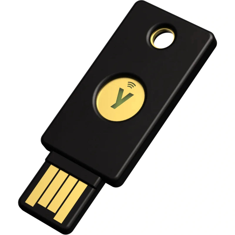 Yubico YubiKey 5 NFC Two-Factor Authentication Security Key USB-A x2 | Passwordless Login, Strong Data Protection